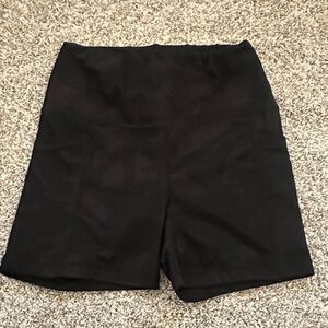 Yogalicious Women's Black Camo Bike Shorts S